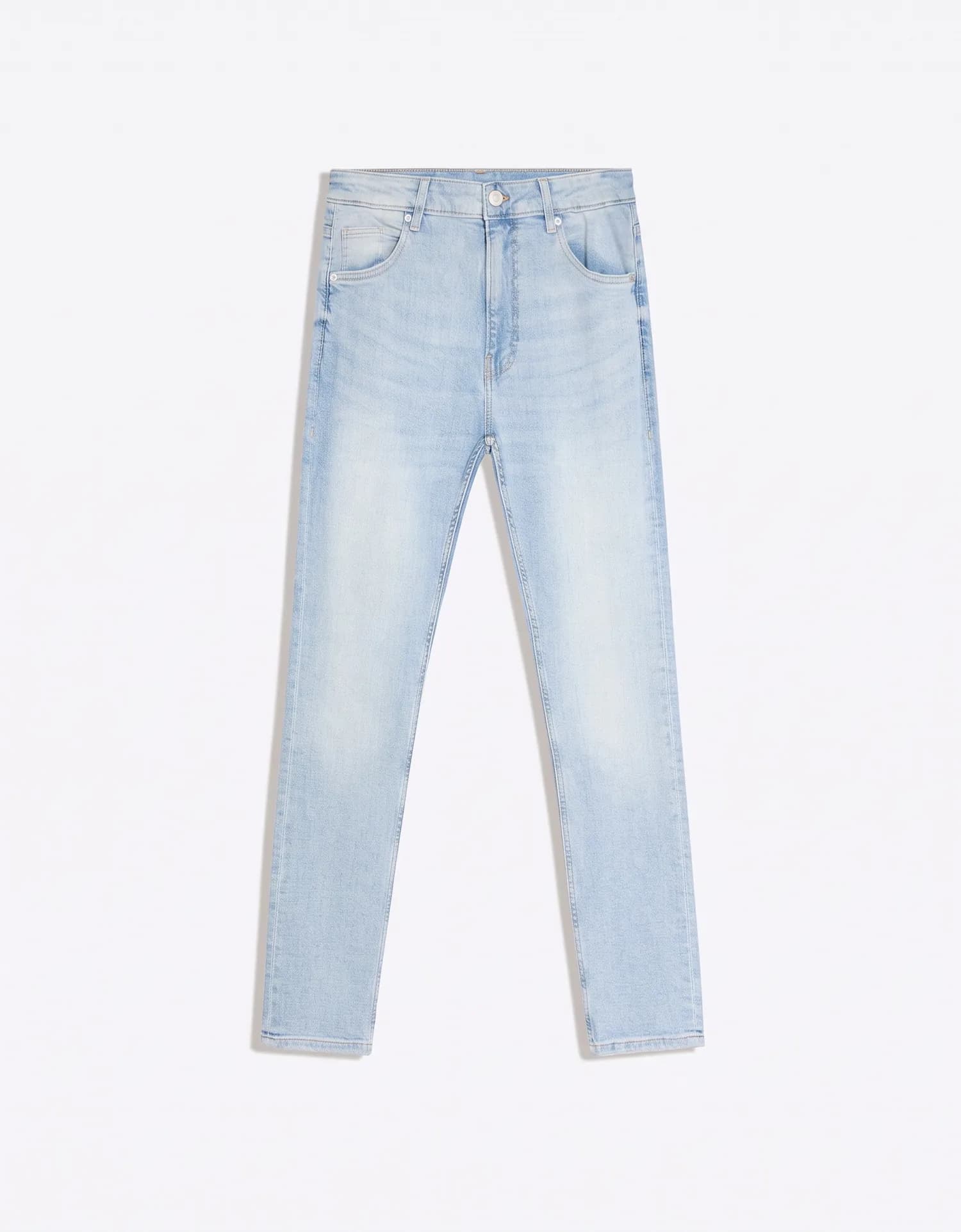 Calça Jeans Skinny Desgastada