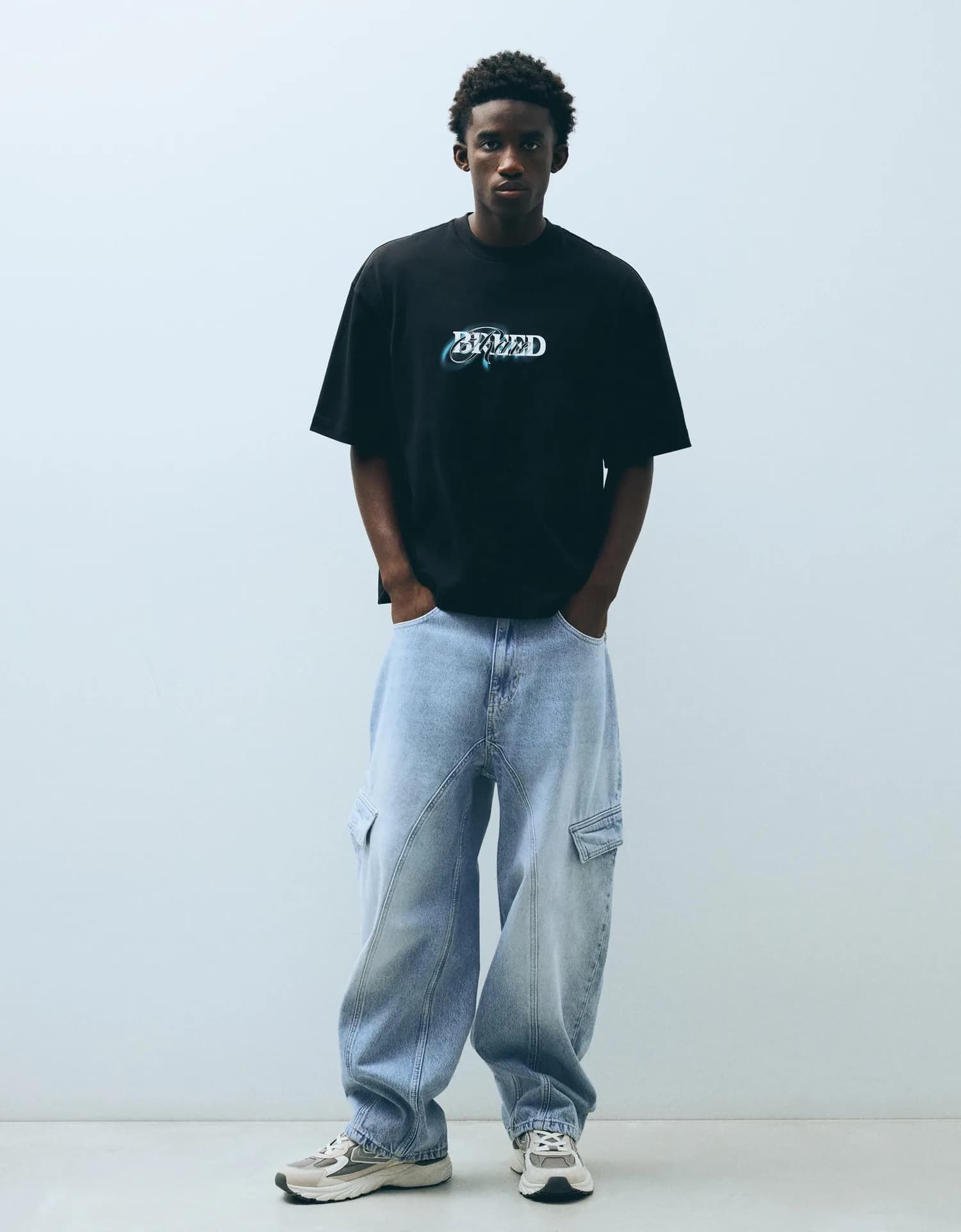 Calça Jeans Cargo Neobarrel