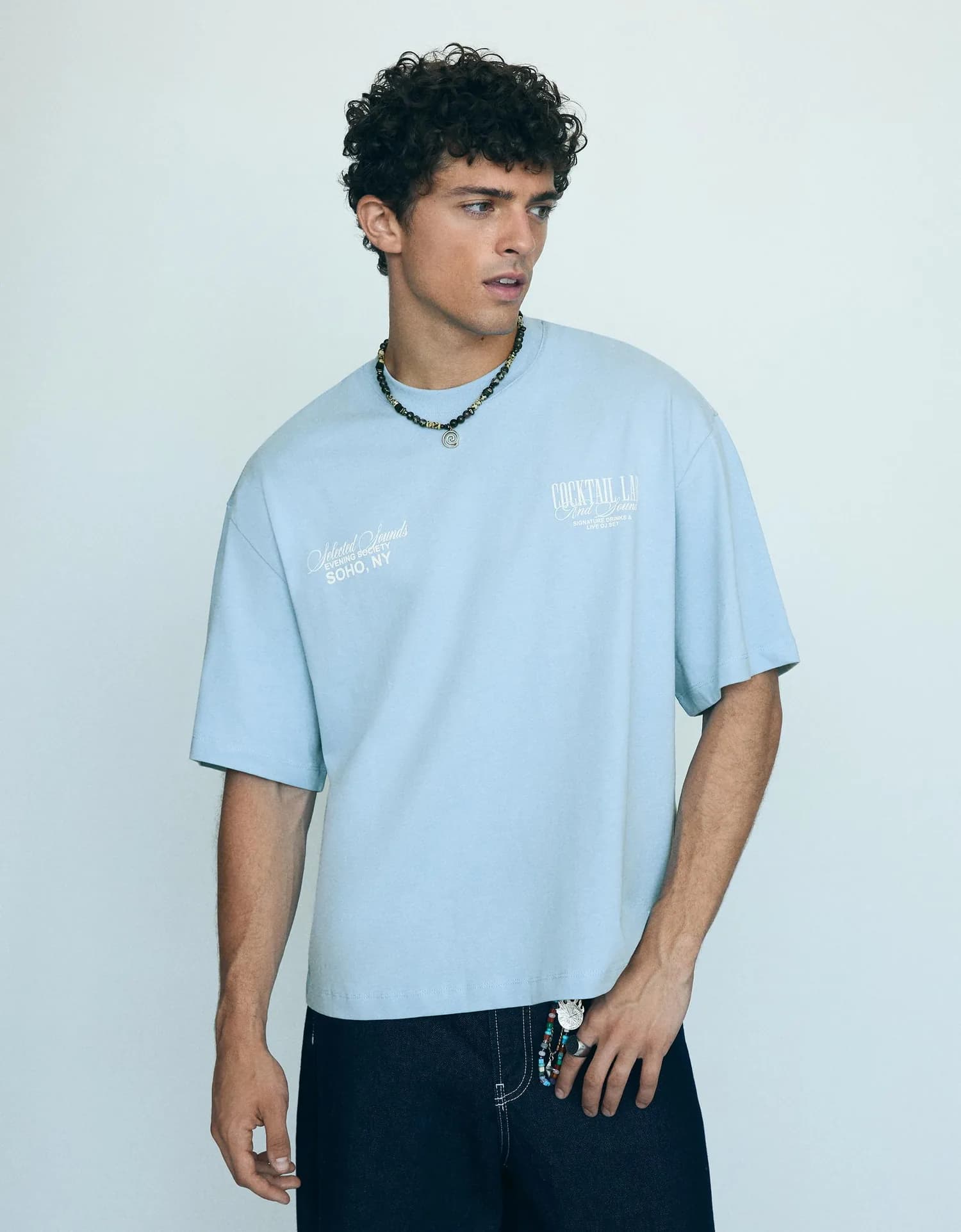 Camiseta Boxy Cocktail Lab