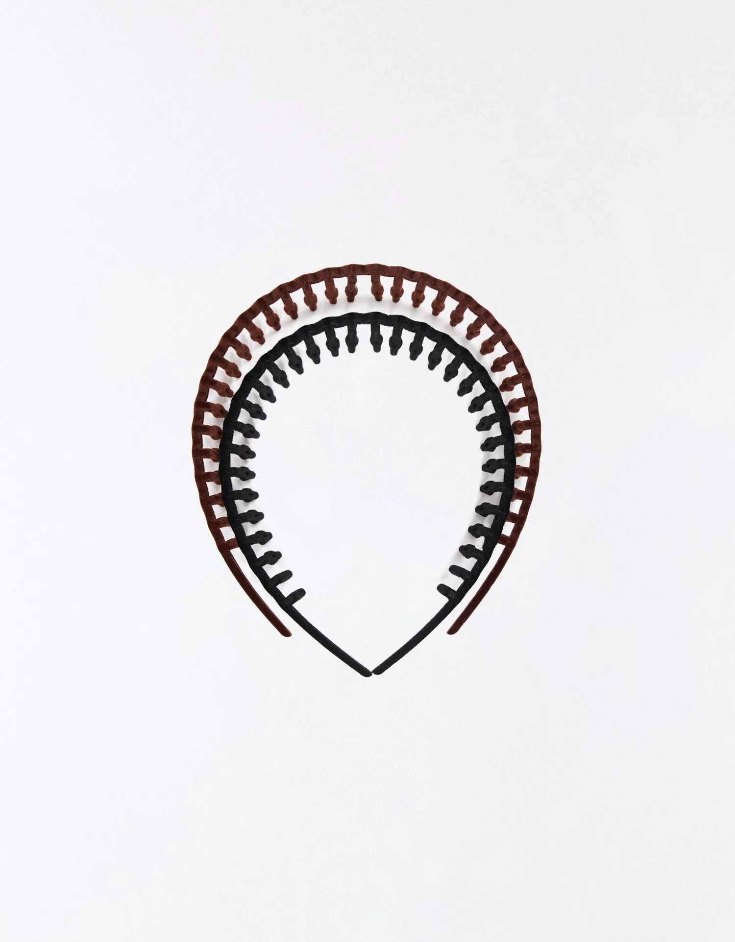 Kit 2 Tiaras Zigue-Zague