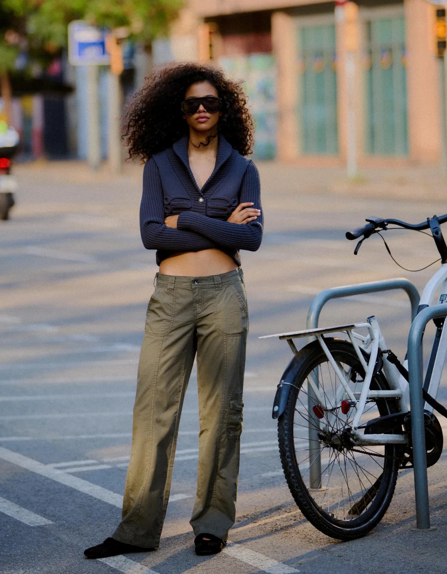 Calça Cargo Reta