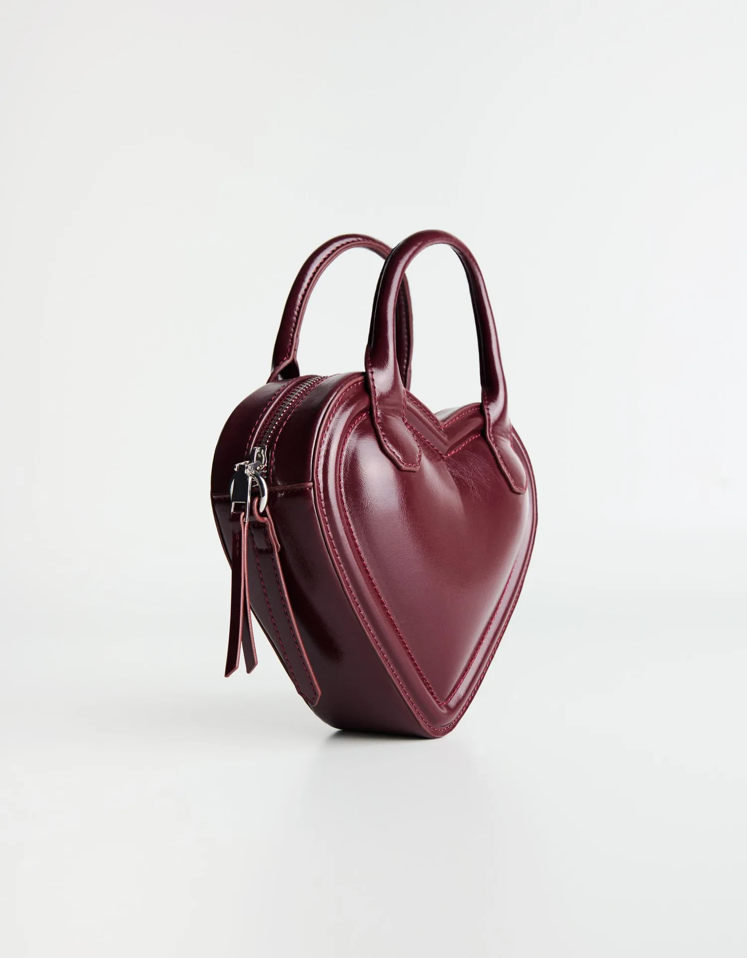 Bolsa Acolchoada em Formato de Coração