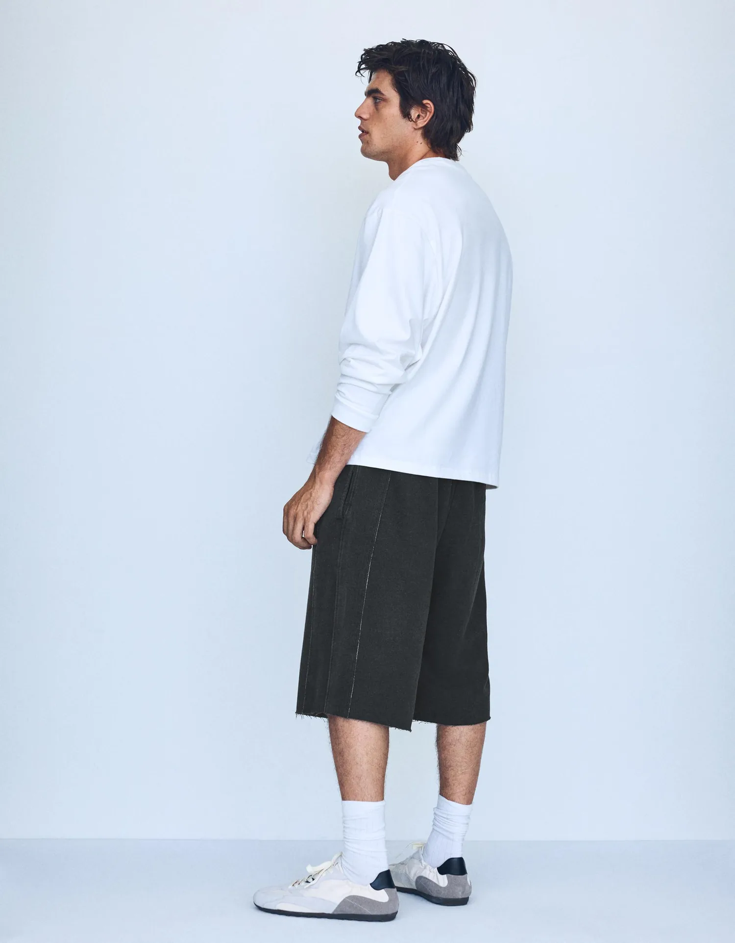 Bermuda Jort Baggy de Moletom