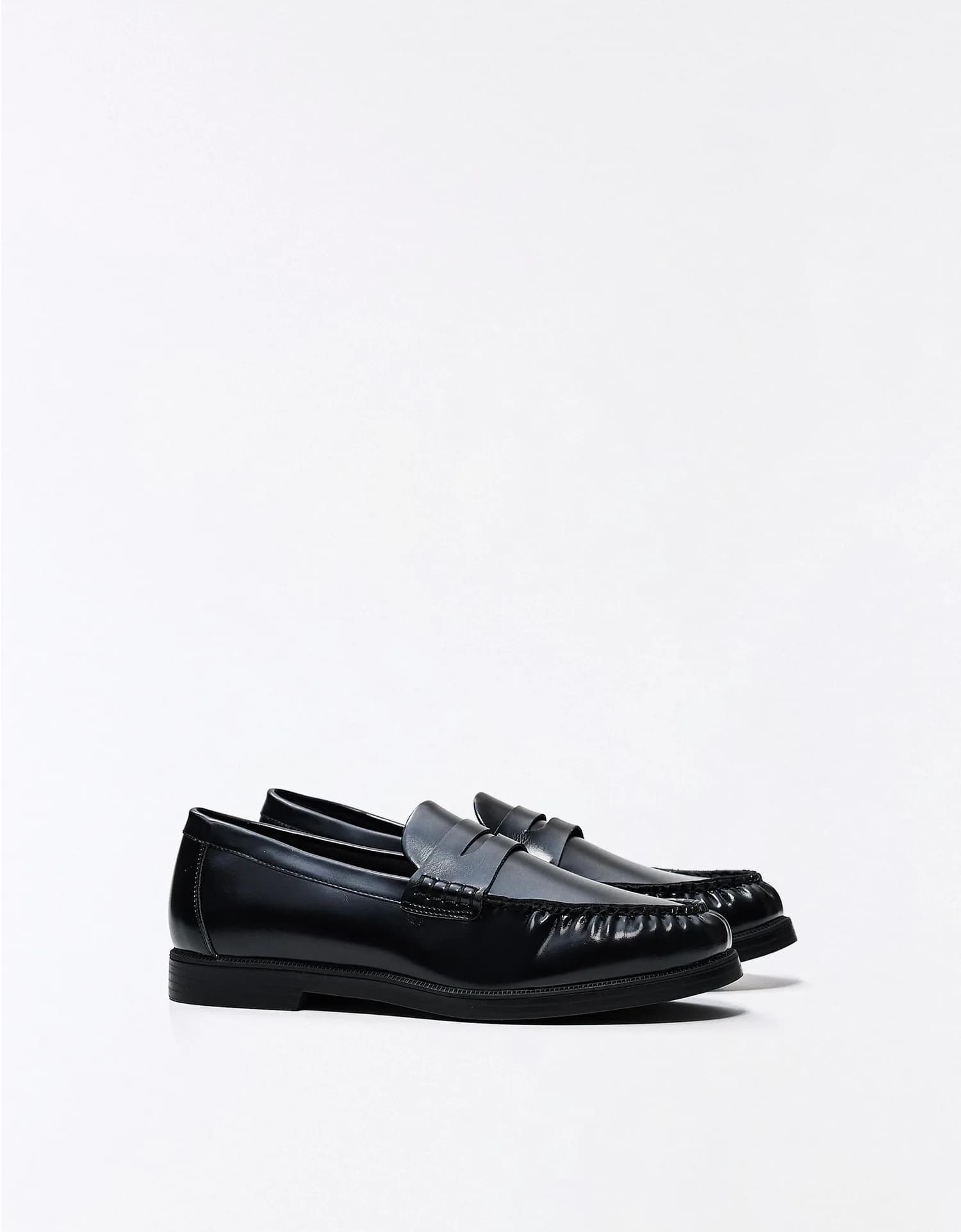 Mocassim Masculino com Detalhe Franzido