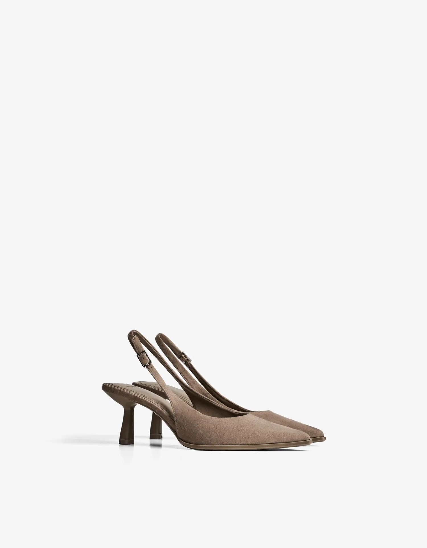 Sapato Kitten Heel Slingback