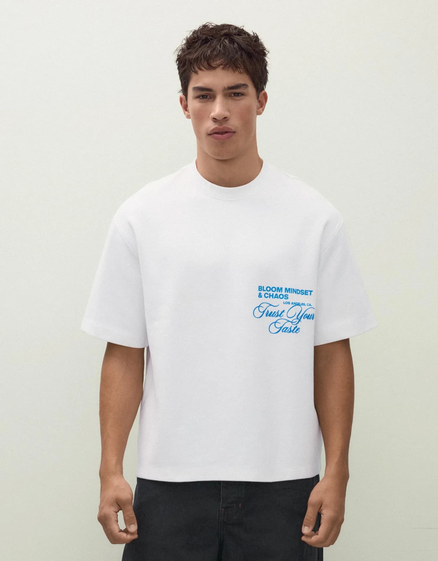 Camiseta com Estampa Fotográfica nas Costas