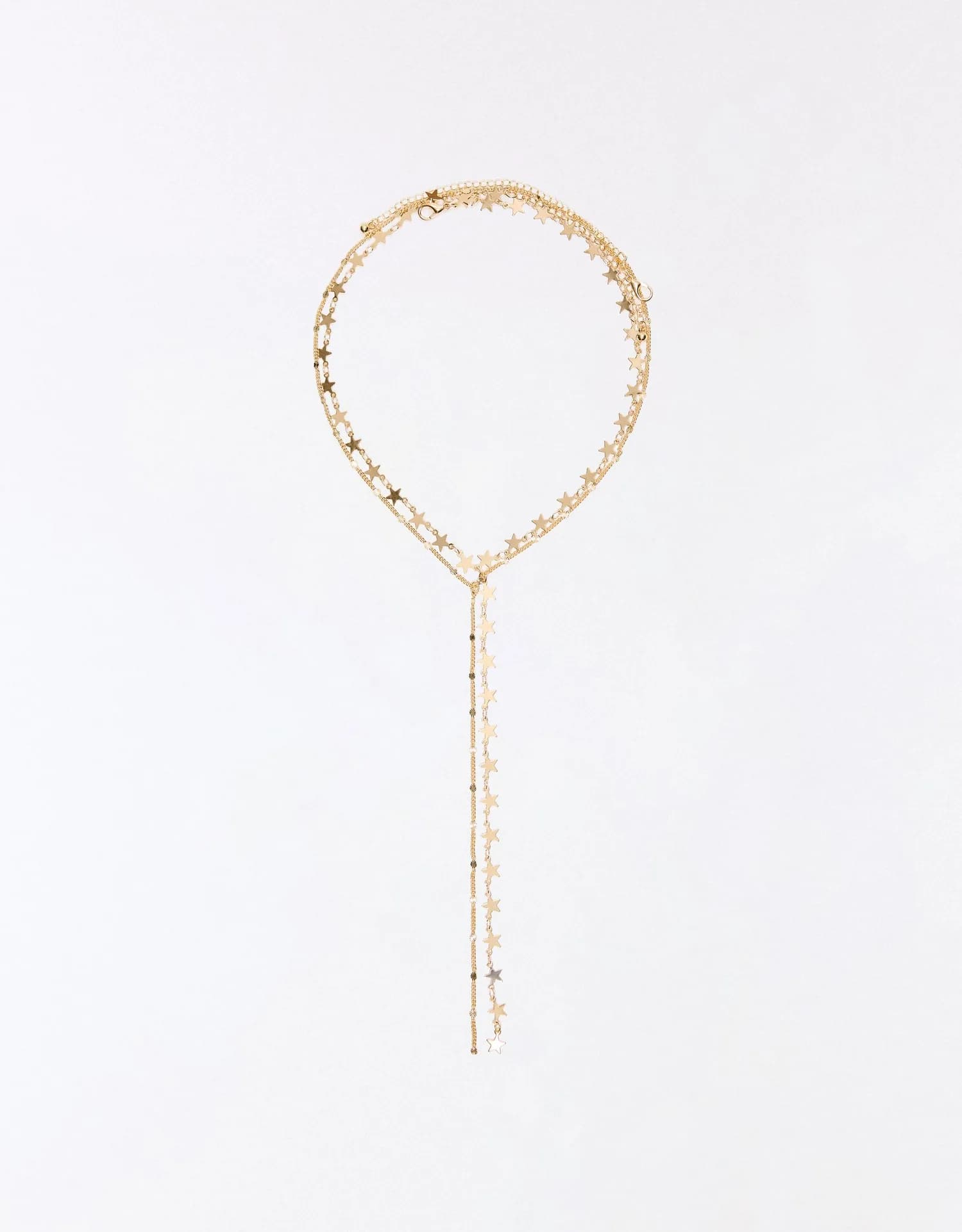 Colar Lariat de Estrelas