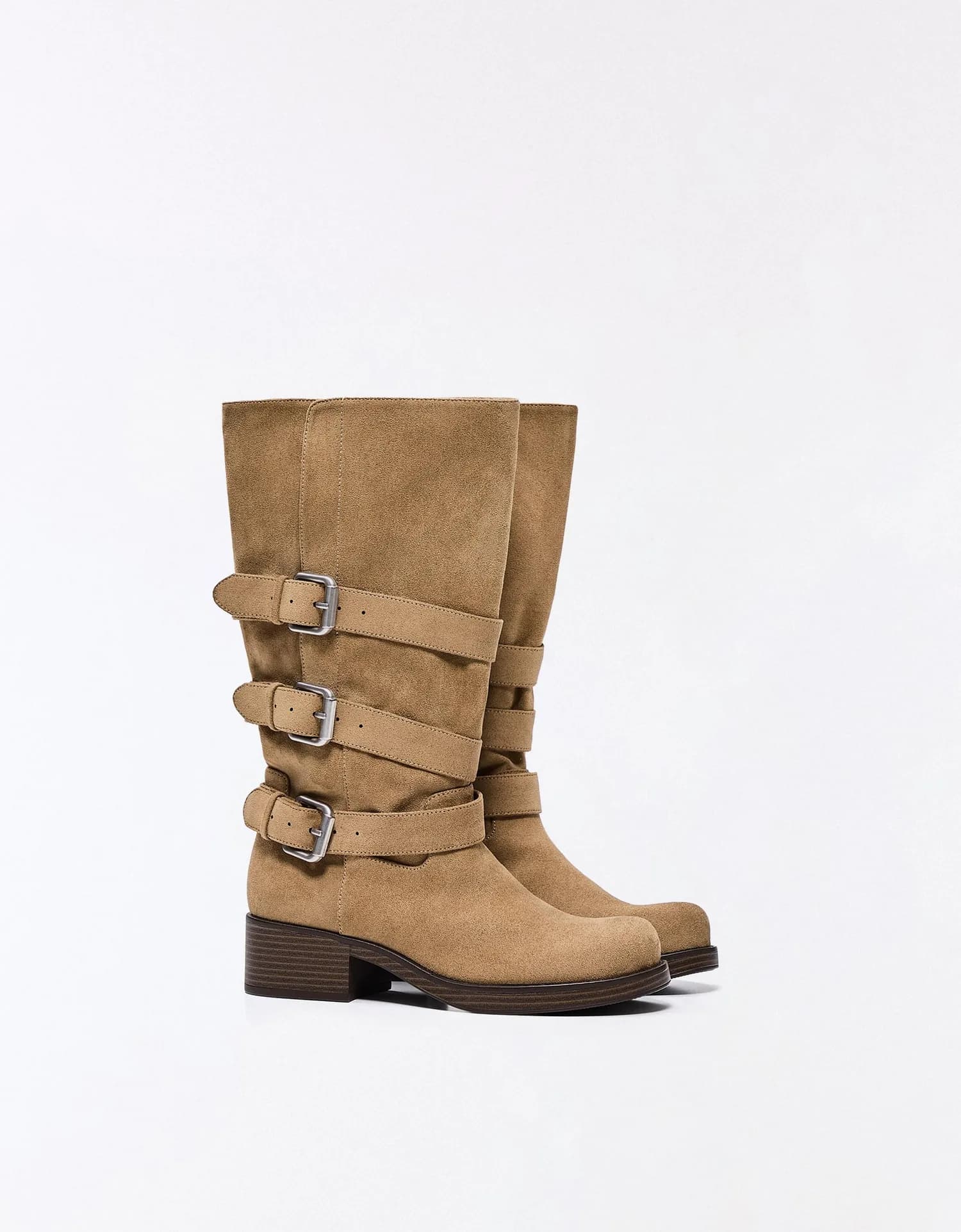 Bota Biker com Fivelas