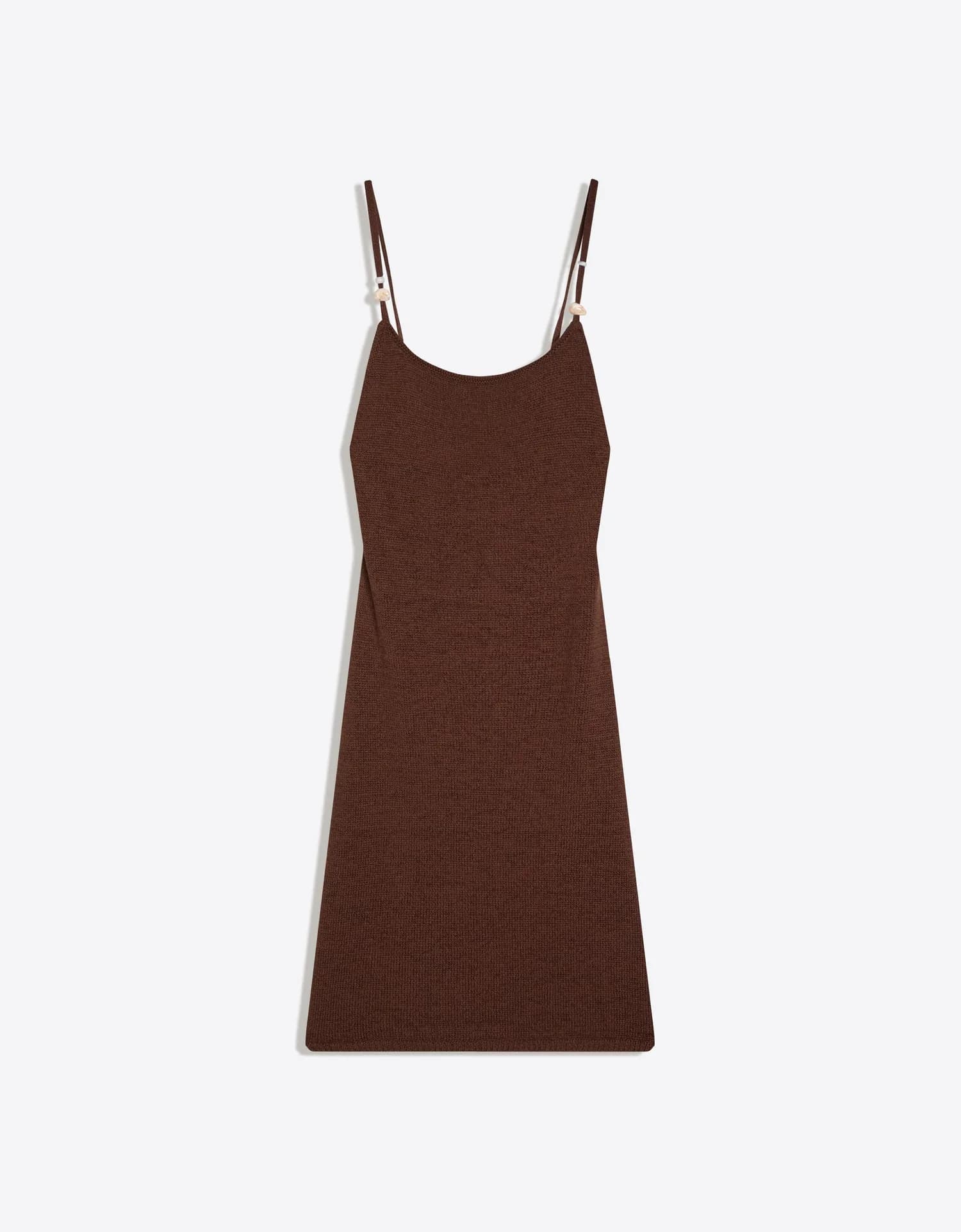 Vestido Mini de Malha Rústica