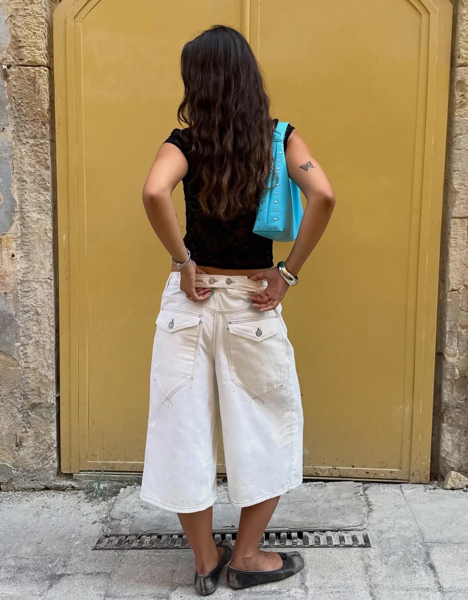 Bermuda Jort Jeans Slouchy