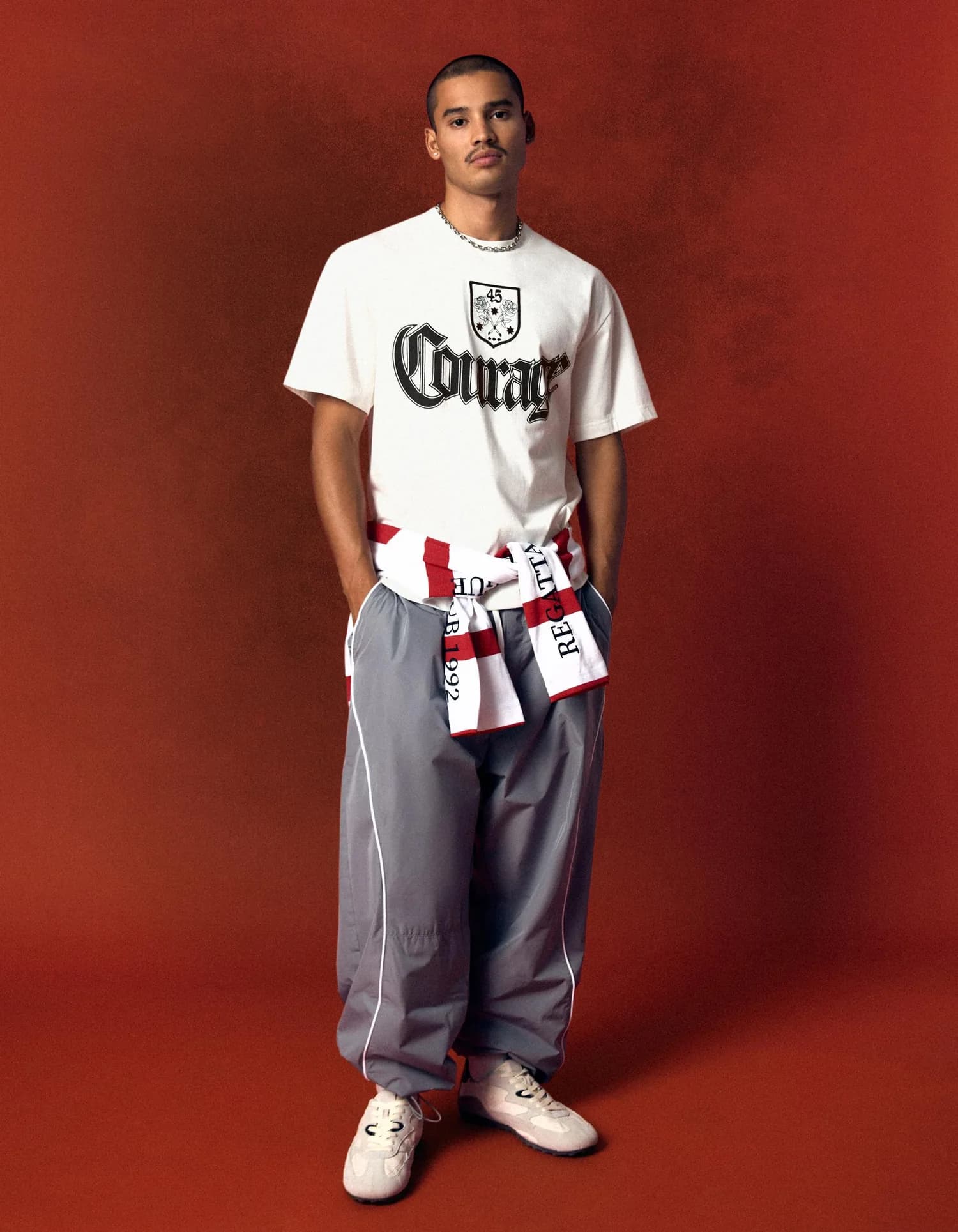 Calça Baggy Técnica com Vivos