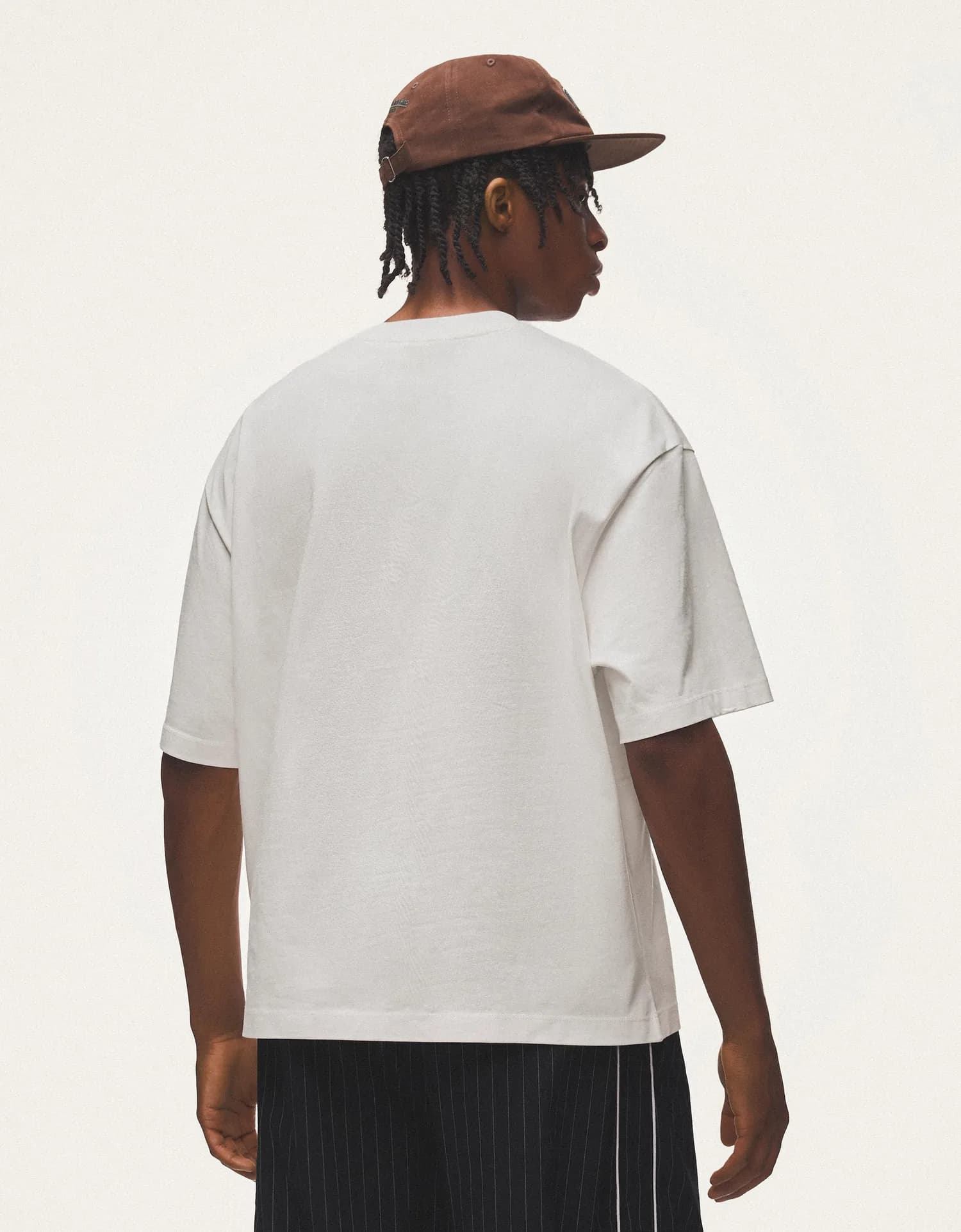 Camiseta Boxy com Estampa Discreta