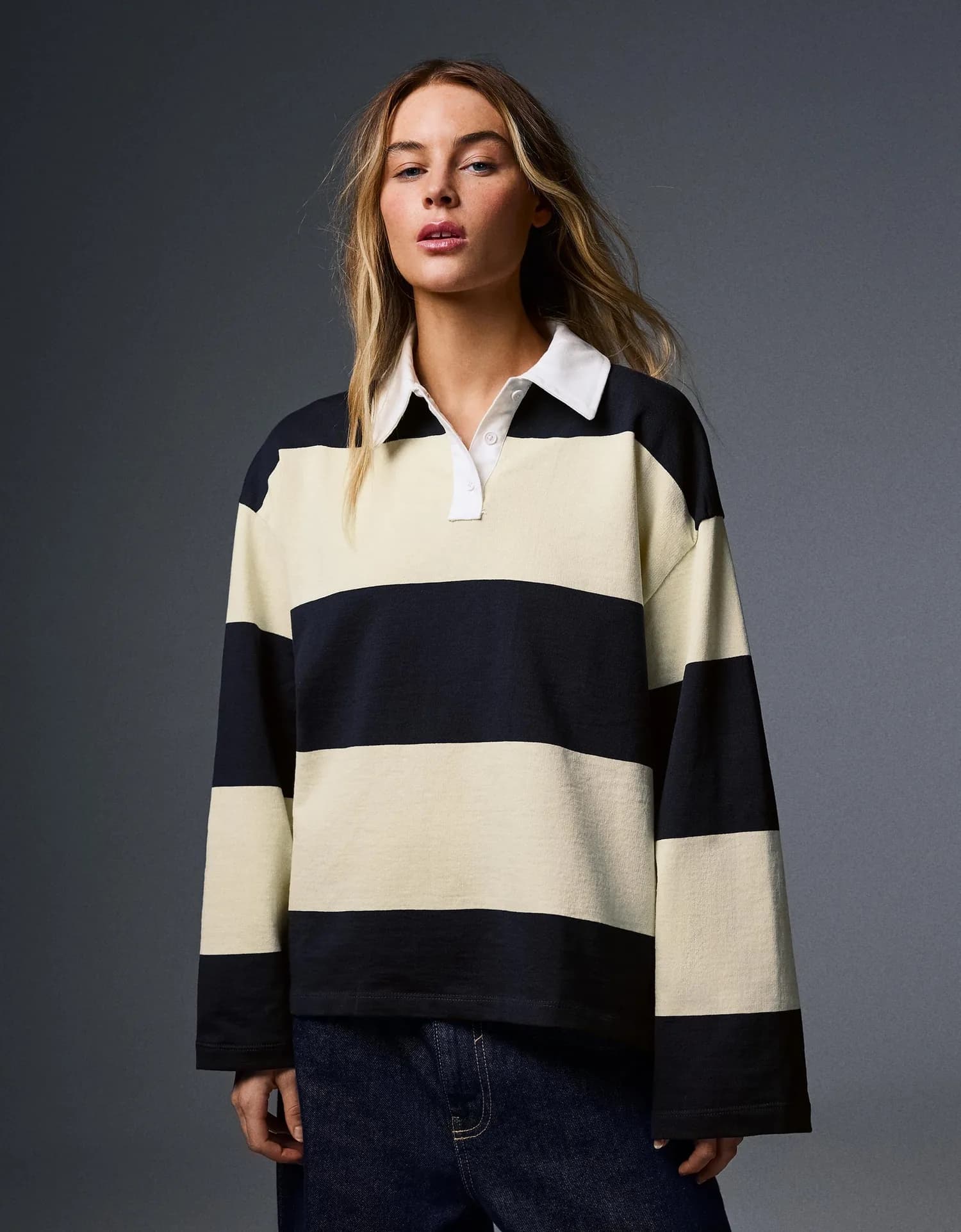 Polo de Moletom Listrada