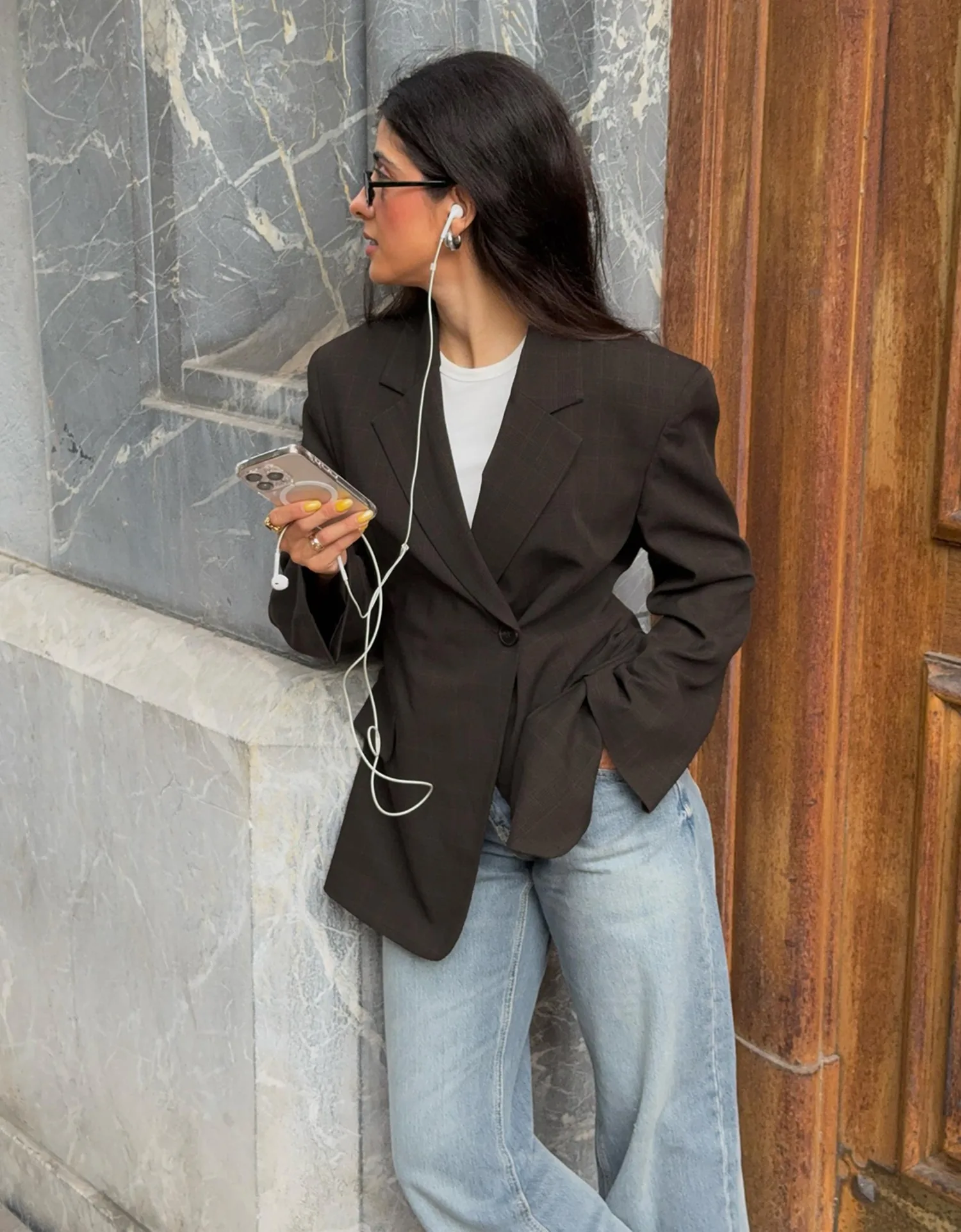 Blazer Xadrez Acinturado