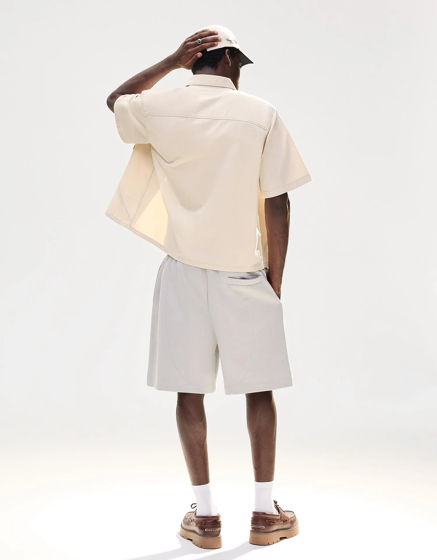 Bermuda de Malha Interlock