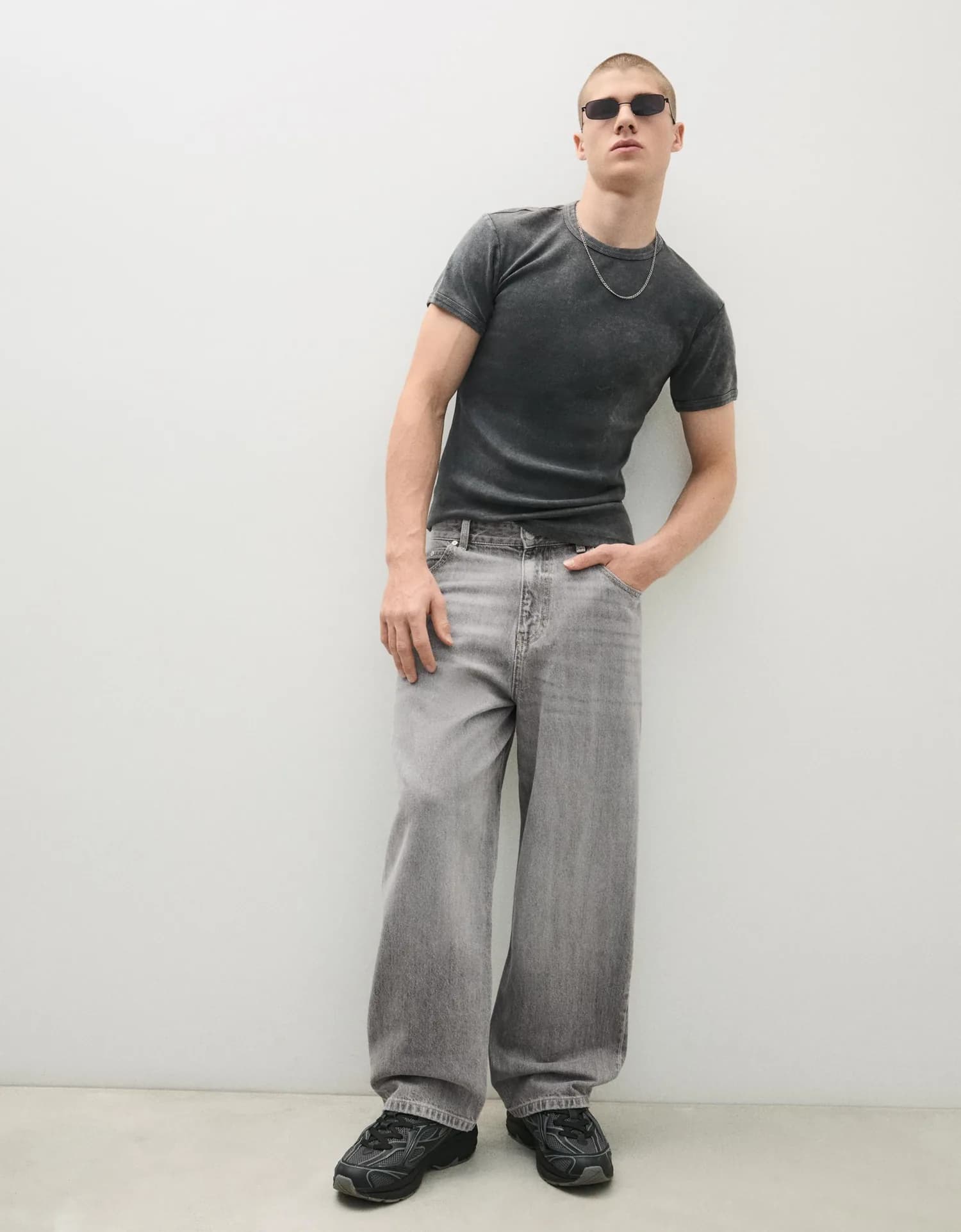 Calça Jeans Neobarrel Bordada