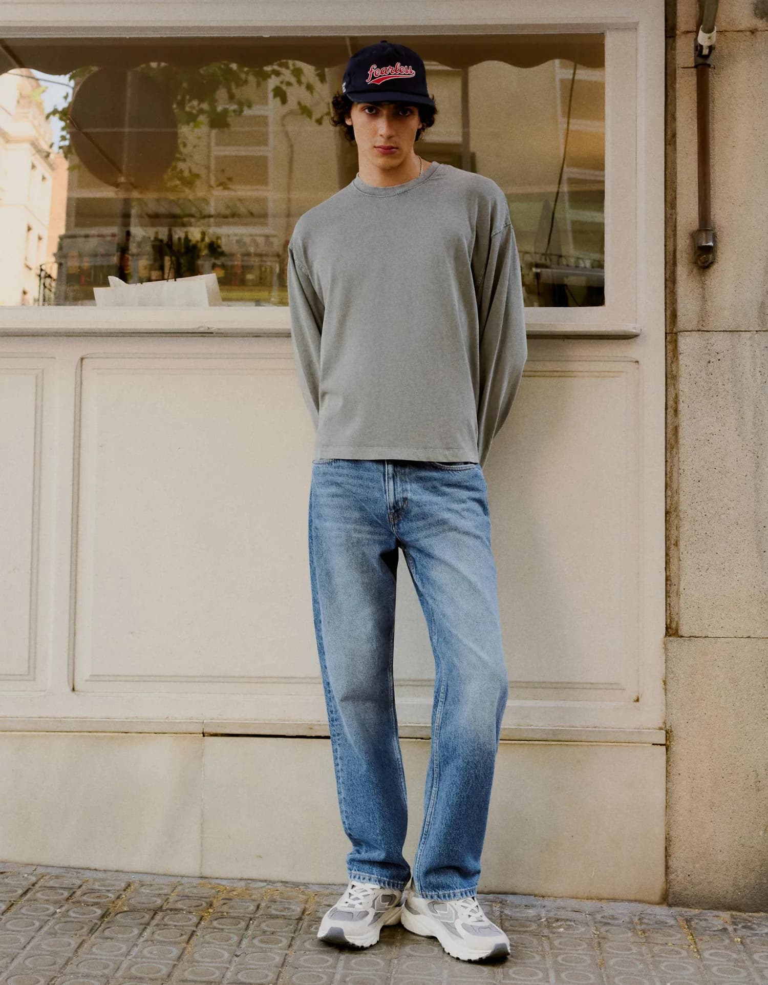 Calça Jeans Reta Clássica