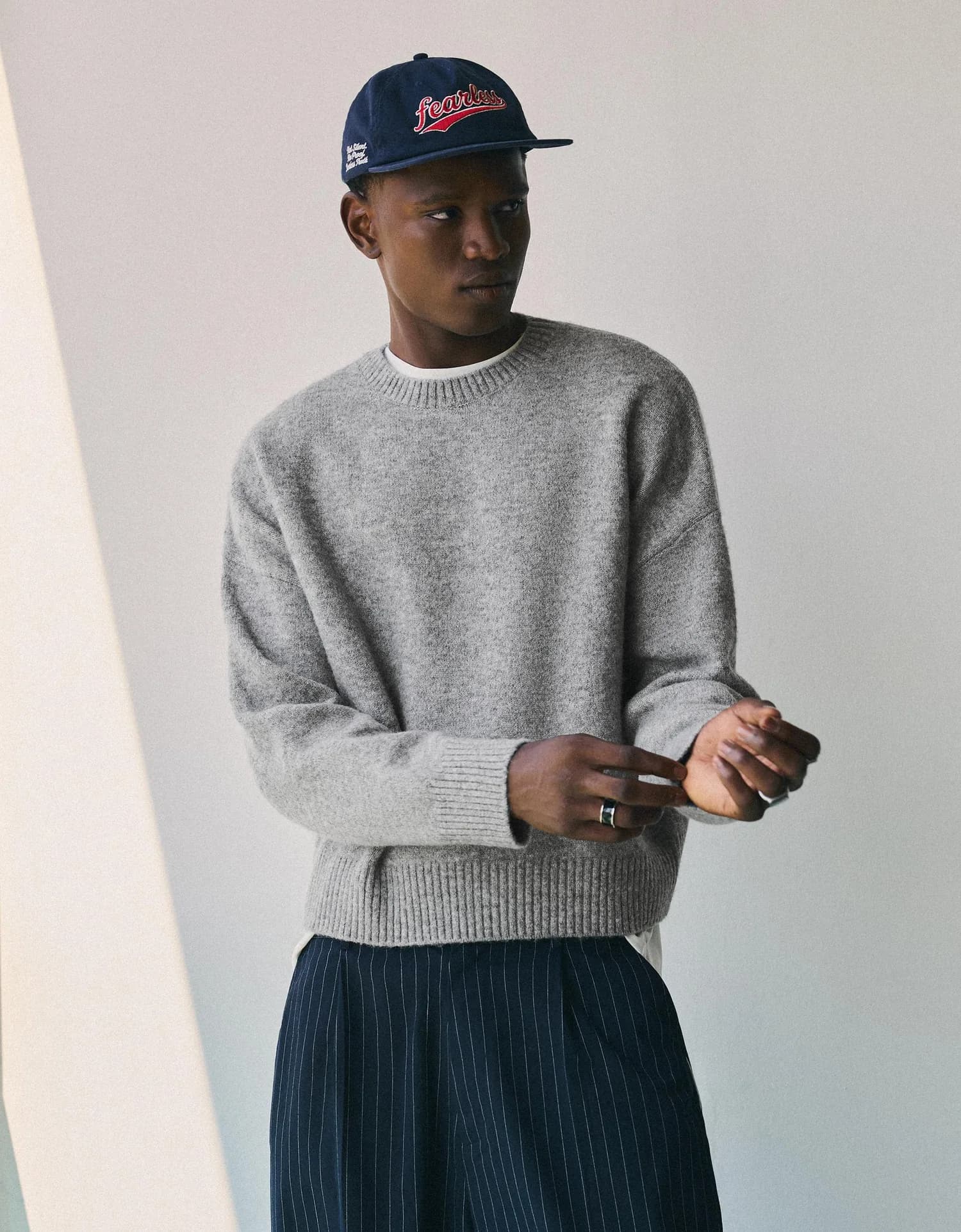 Suéter Boxy Cropped de Gola Redonda