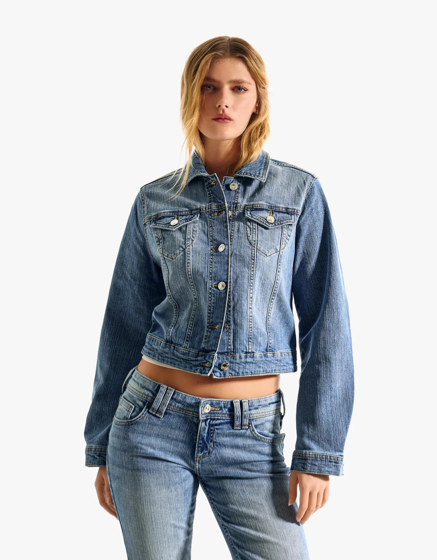 Jaqueta Jeans Clássica