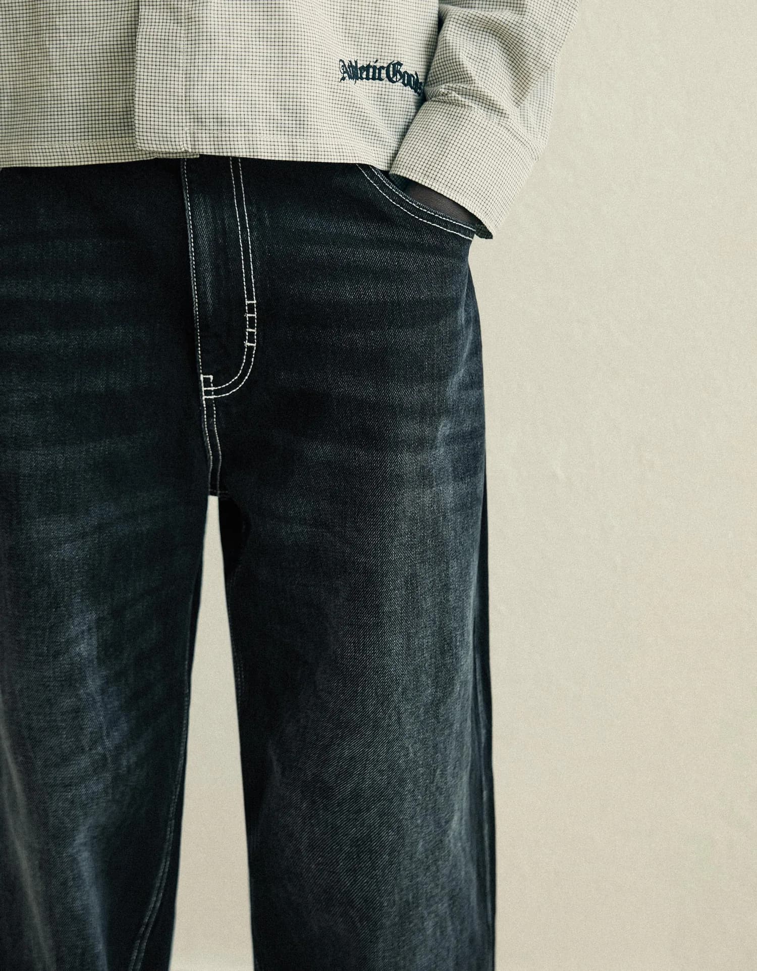 Calça Jeans Baggy Skater