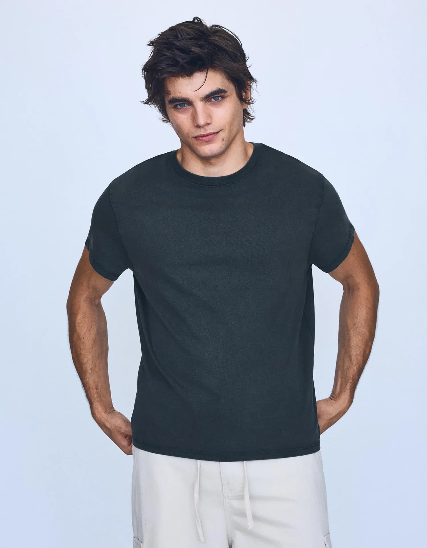 Camiseta Básica de Algodão
