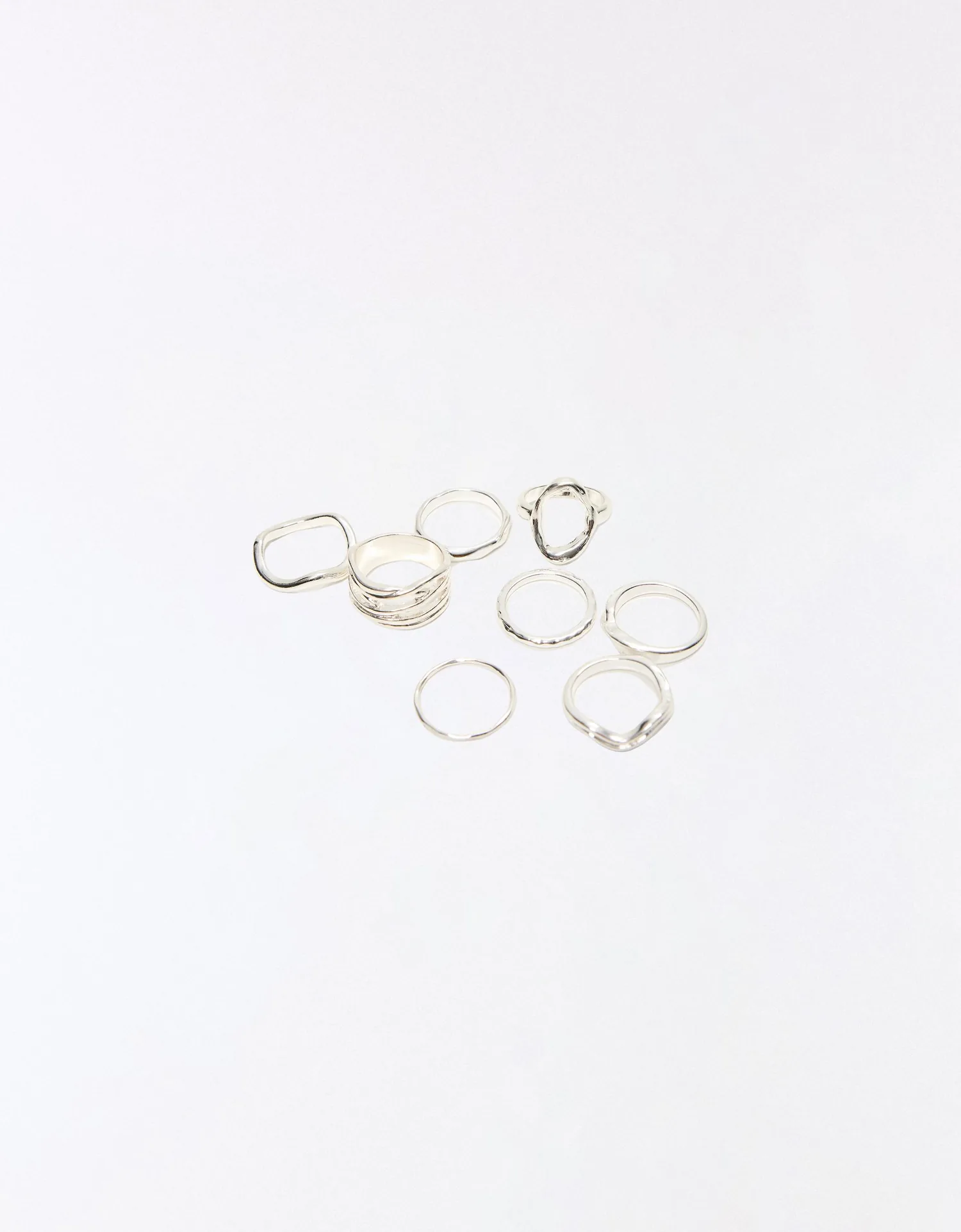 Kit com 8 Anéis Combinados