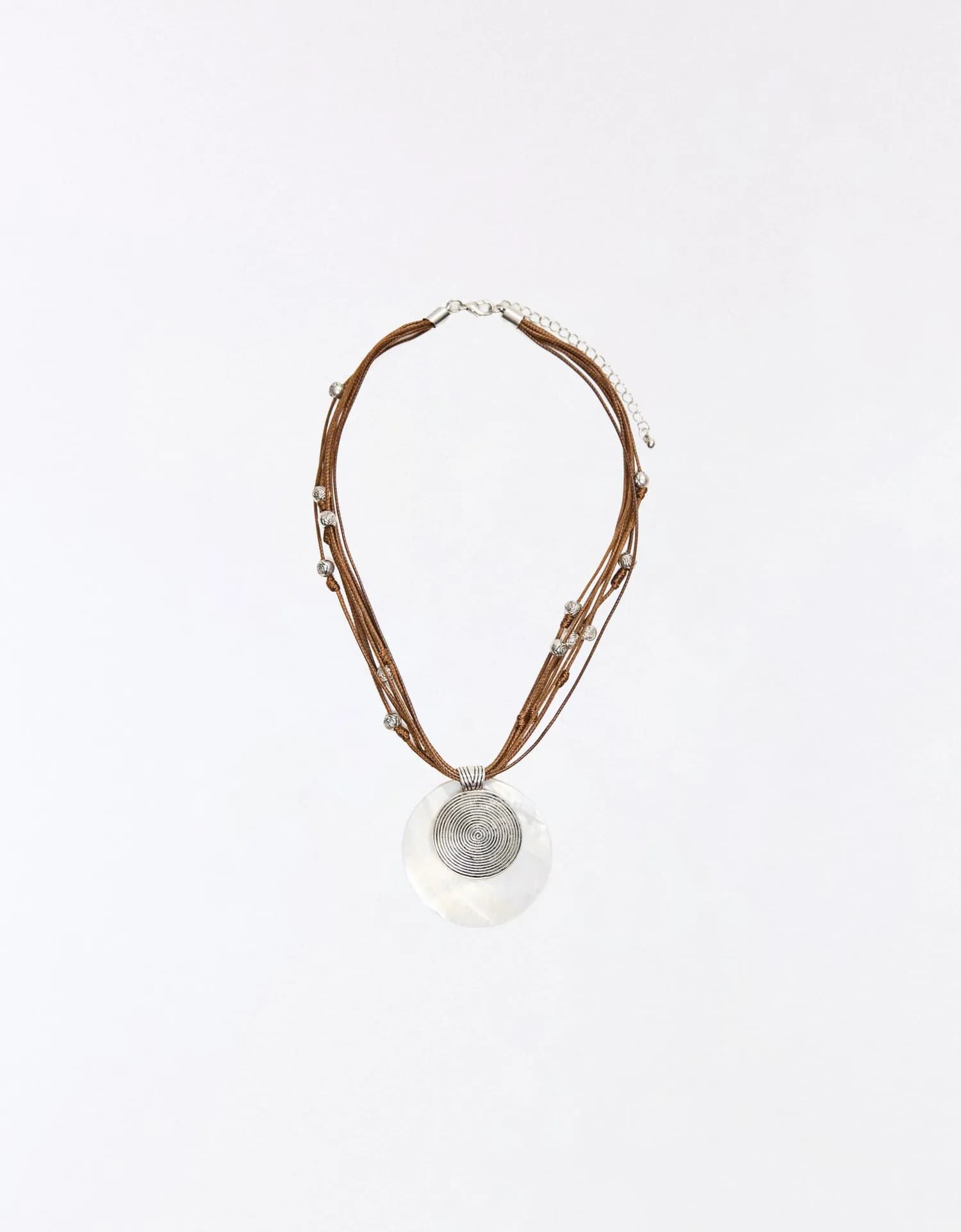Colar de Cordão Espiral