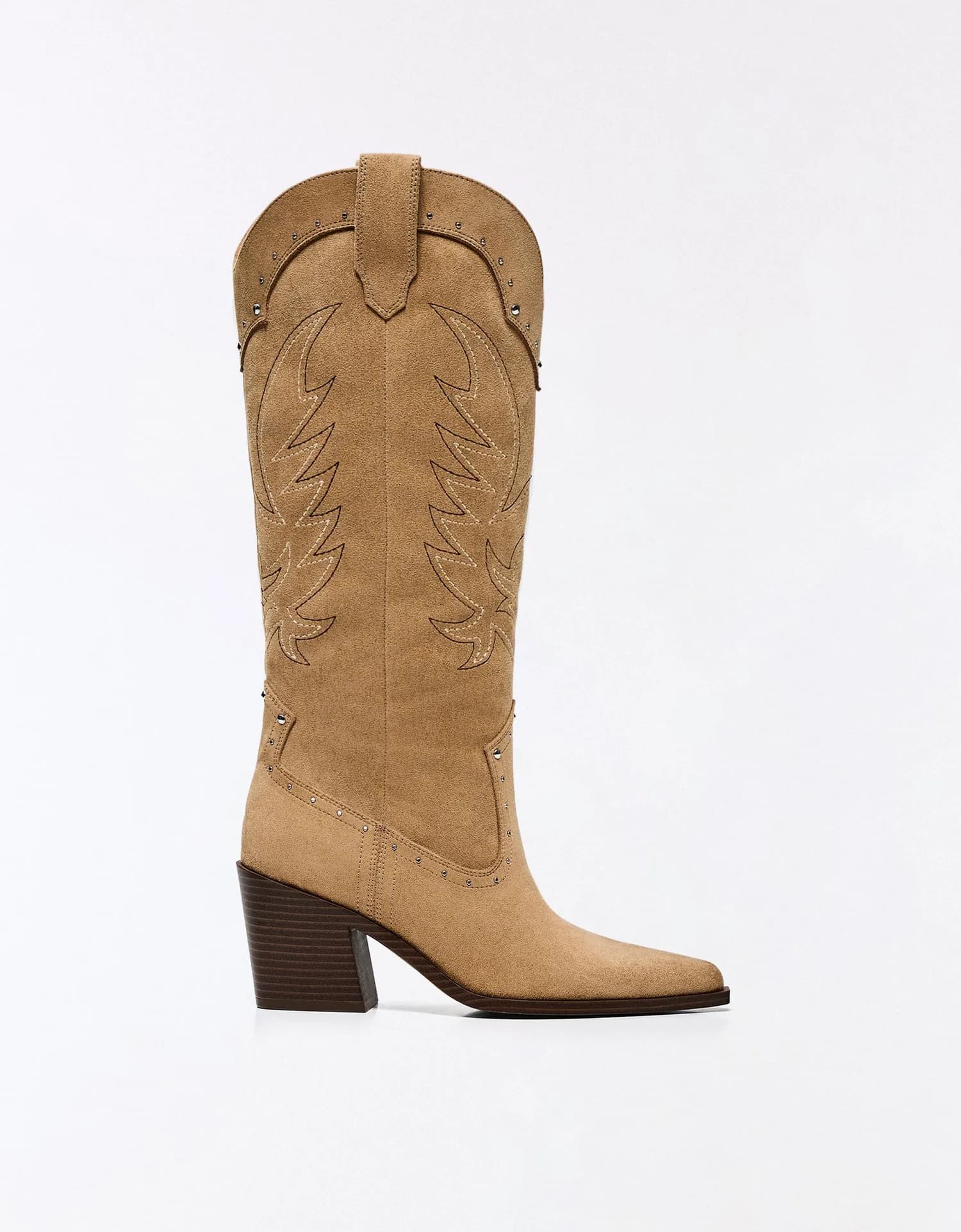 Bota Cowboy com Salto e Tachas